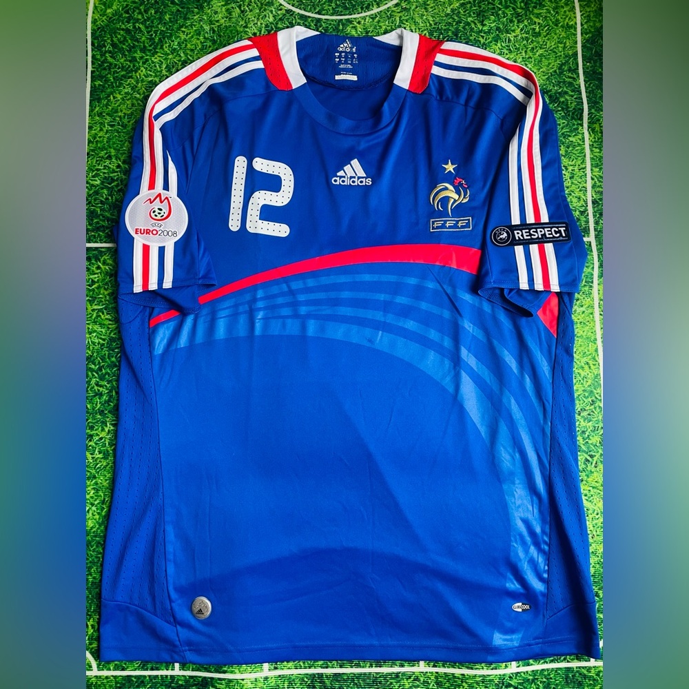 THIERRY HENRY FRANCE 2008 ADIDAS AUTHENTIC JERSEY